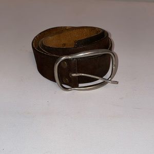 Women's Vintage 60's Leather / Suede  Belt
